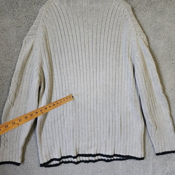 Marithe Francois Girbaud Mock Neck Sweater Y2k Hip Hop Skater Hipster Size XXL - Picture 11 of 12